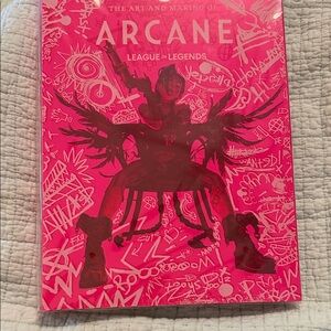 Arcane League of Legends Art Book - Vibrant Pink Edition